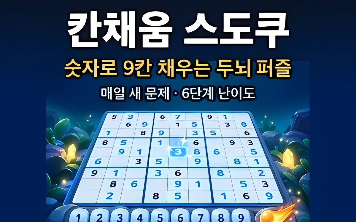 칸채움 화면