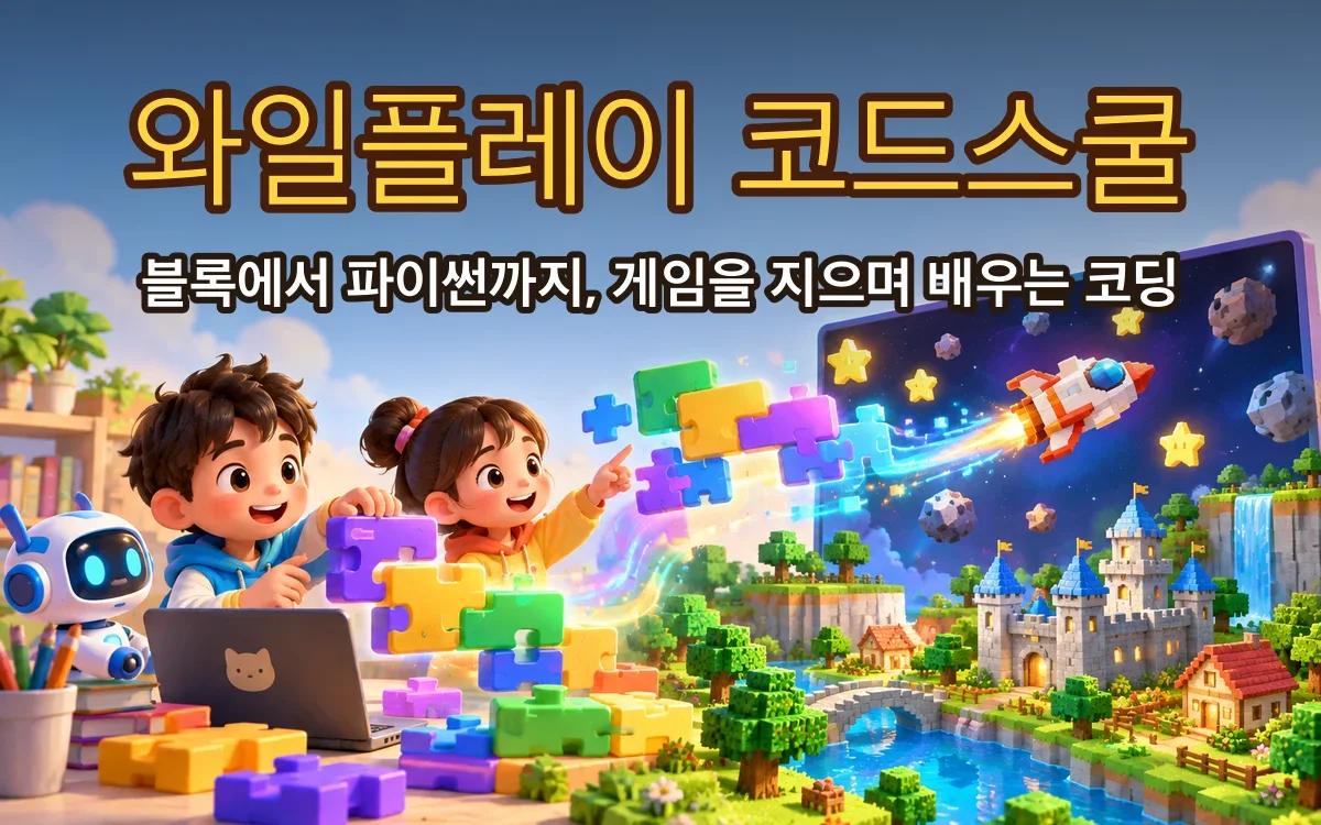 와일플레이 코드스쿨 화면